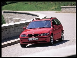 Kombi, Czerwone, BMW E 46